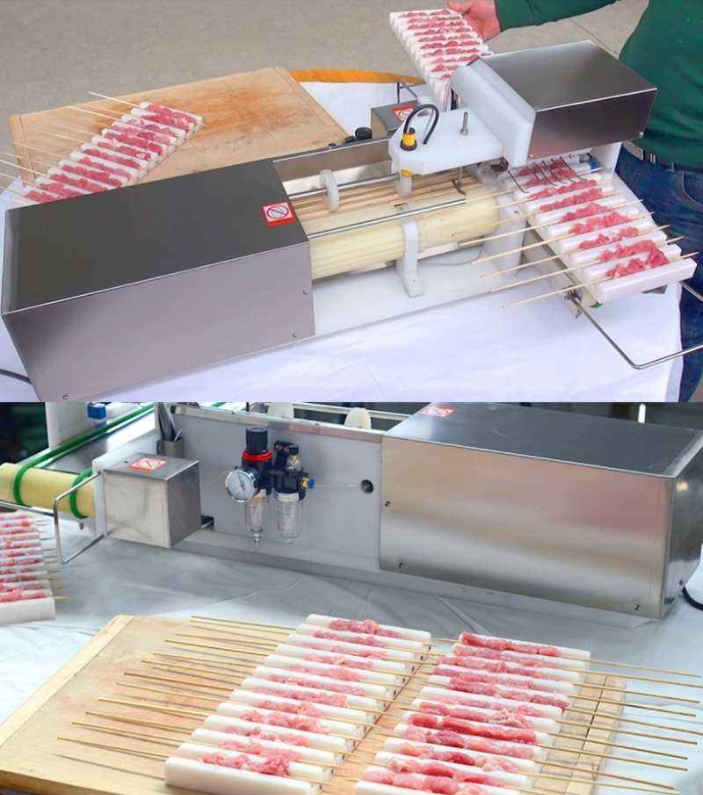 How to choose a meat skewer machine?-Lamb slicer, beef slicer,sheep Meat string machine, cattle meat string machine, Multifunctional vegetable cutter, Food packaging machine, China factory, supplier, manufacturer, wholesaler