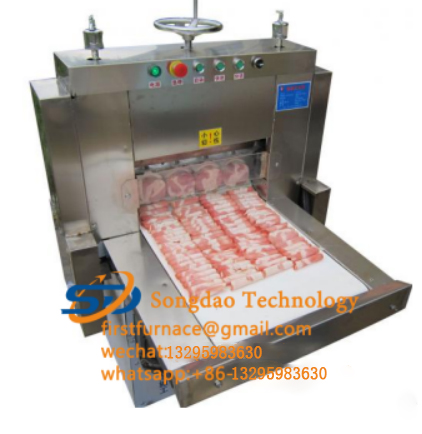 Operation process of frequency conversion numerical control lamb slicer-Lamb slicer, beef slicer,sheep Meat string machine, cattle meat string machine, Multifunctional vegetable cutter, Food packaging machine, China factory, supplier, manufacturer, wholesaler