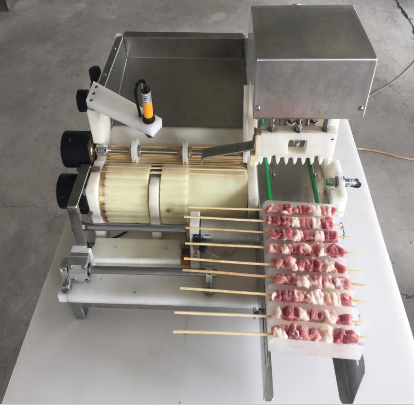 Automatic lamb stringing machine-Lamb slicer, beef slicer,sheep Meat string machine, cattle meat string machine, Multifunctional vegetable cutter, Food packaging machine, China factory, supplier, manufacturer, wholesaler