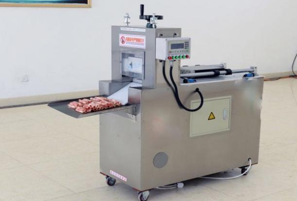 What is the flow mode of the frozen meat slicer-Lamb slicer, beef slicer,sheep Meat string machine, cattle meat string machine, Multifunctional vegetable cutter, Food packaging machine, China factory, supplier, manufacturer, wholesaler
