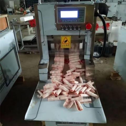 Einführung von gefrorenem Fleischschneider Schneidemesser-Lammschneider, Rindfleischschneider, Schaffleisch-Schnurmaschine, Rinderfleisch-Schnurmaschine, multifunktionaler Gemüseschneider, Lebensmittelverpackungsmaschine, China-Fabrik, Lieferant, Hersteller, Großhändler