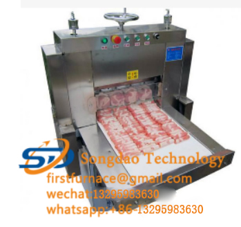 Application of beef and mutton slicer slicer in barbecue shop-Lamb slicer, beef slicer,sheep Meat string machine, cattle meat string machine, Multifunctional vegetable cutter, Food packaging machine, China factory, supplier, manufacturer, wholesaler