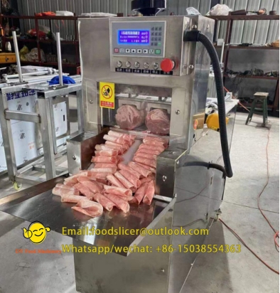How to tell if the frozen meat slicer needs to be replaced or sharpened?-Lamb slicer, beef slicer,sheep Meat string machine, cattle meat string machine, Multifunctional vegetable cutter, Food packaging machine, China factory, supplier, manufacturer, wholesaler