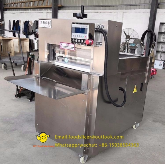 How does the beef and mutton slicer work?-Lamb slicer, beef slicer,sheep Meat string machine, cattle meat string machine, Multifunctional vegetable cutter, Food packaging machine, China factory, supplier, manufacturer, wholesaler