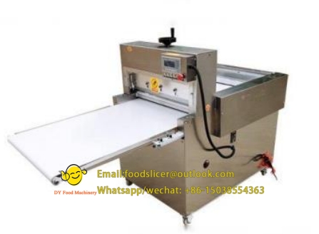 The principle of automatic meat cutting by beef and mutton slicer-Lamb slicer, beef slicer,sheep Meat string machine, cattle meat string machine, Multifunctional vegetable cutter, Food packaging machine, China factory, supplier, manufacturer, wholesaler
