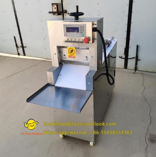 What is the correct order of operation for the frozen meat slicer?-Lamb slicer, beef slicer,sheep Meat string machine, cattle meat string machine, Multifunctional vegetable cutter, Food packaging machine, China factory, supplier, manufacturer, wholesaler