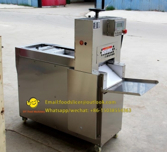 The mutton slicer adopts the touch screen, which is convenient and simple to operate-Lamb slicer, beef slicer,sheep Meat string machine, cattle meat string machine, Multifunctional vegetable cutter, Food packaging machine, China factory, supplier, manufacturer, wholesaler