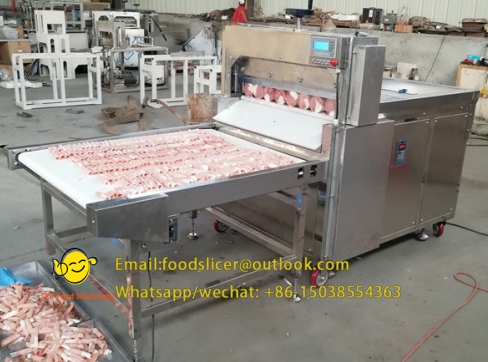 Lamb roll slicers also require vacuum packaging-Lamb slicer, beef slicer,sheep Meat string machine, cattle meat string machine, Multifunctional vegetable cutter, Food packaging machine, China factory, supplier, manufacturer, wholesaler