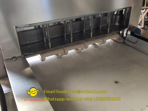 The working principle of frozen meat slicer-Lamb slicer, beef slicer,sheep Meat string machine, cattle meat string machine, Multifunctional vegetable cutter, Food packaging machine, China factory, supplier, manufacturer, wholesaler