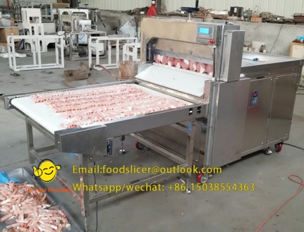 What should be paid attention to in frozen meat cutting machine-Lamb slicer, beef slicer,sheep Meat string machine, cattle meat string machine, Multifunctional vegetable cutter, Food packaging machine, China factory, supplier, manufacturer, wholesaler