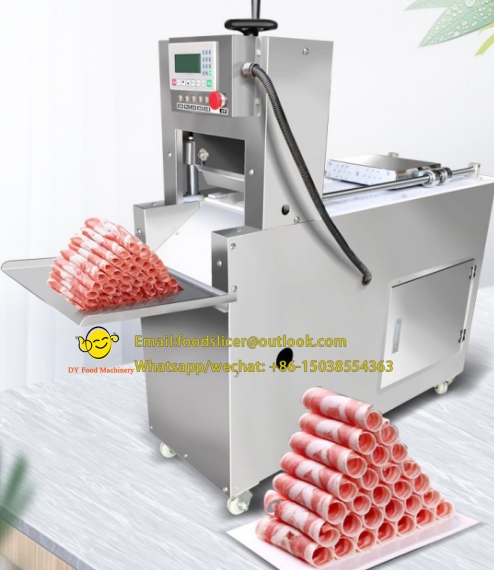 What are the differences between automatic and semi-automatic models of lamb slicer-Lamb slicer, beef slicer,sheep Meat string machine, cattle meat string machine, Multifunctional vegetable cutter, Food packaging machine, China factory, supplier, manufacturer, wholesaler